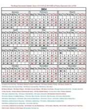 WB Govt Calendar 2024